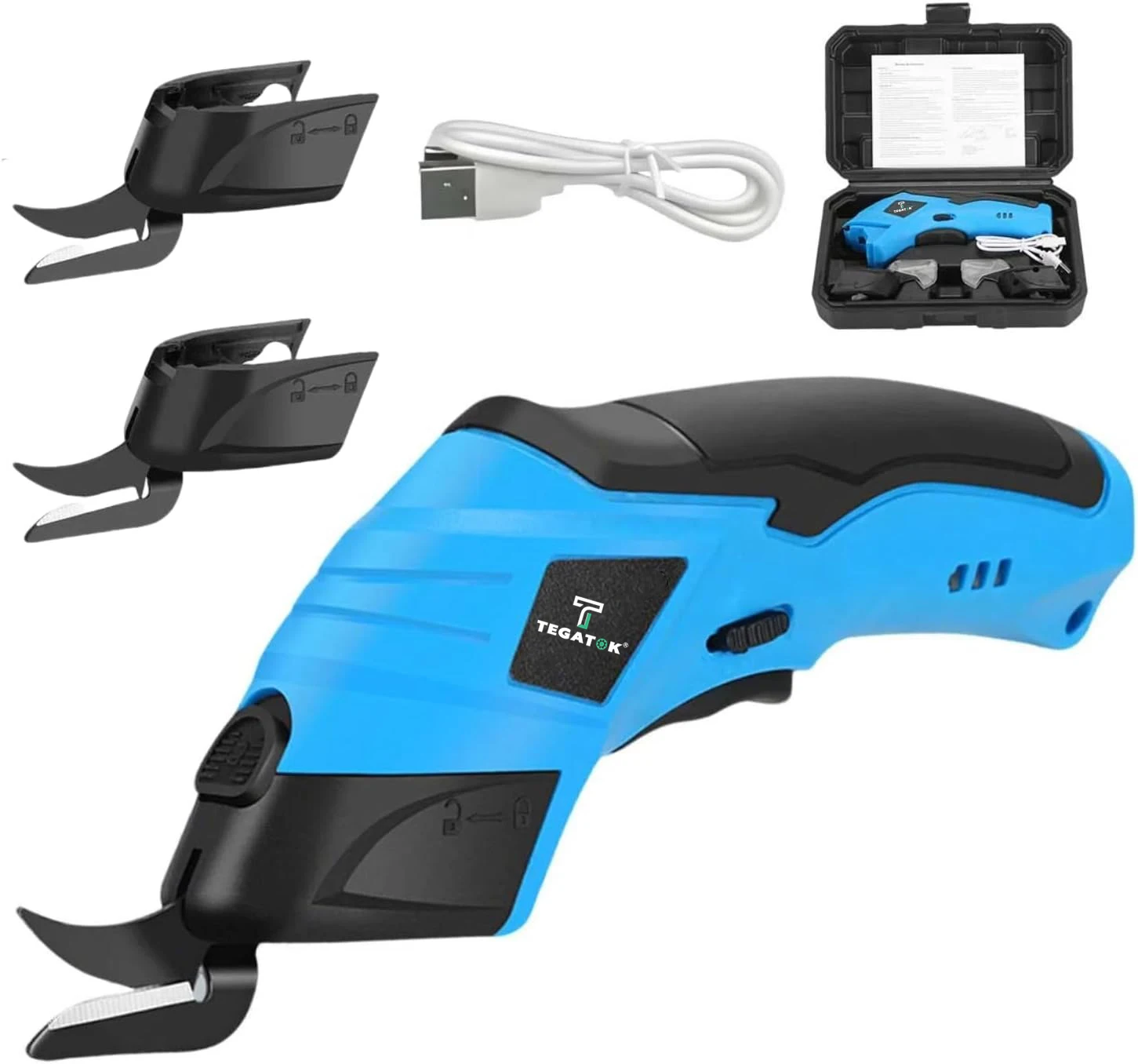 Electric Fabric Cutting Fabric Leather Tailoring Electric Cutting Tool USB Charging Portable Electric Tool