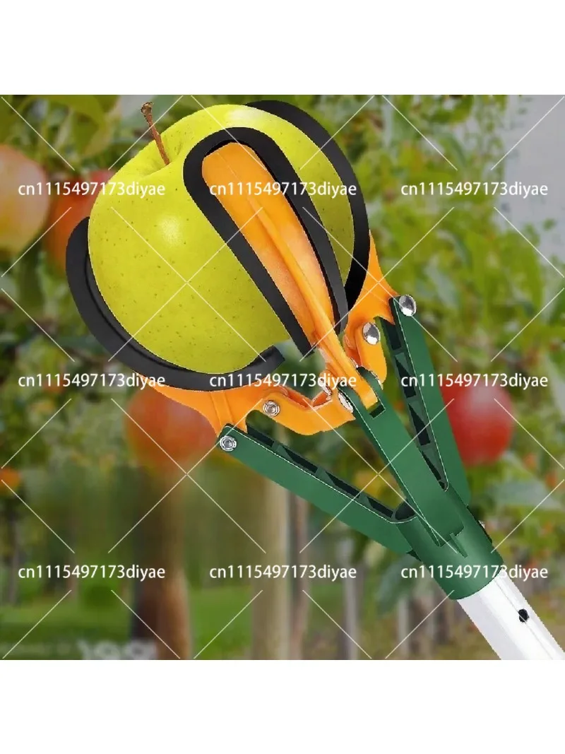 Telescopic Fruit Picker Tool, Three-Claw Apple Picker, High-Altitude Fruit Harvesting Pole, Easy Reach Picking