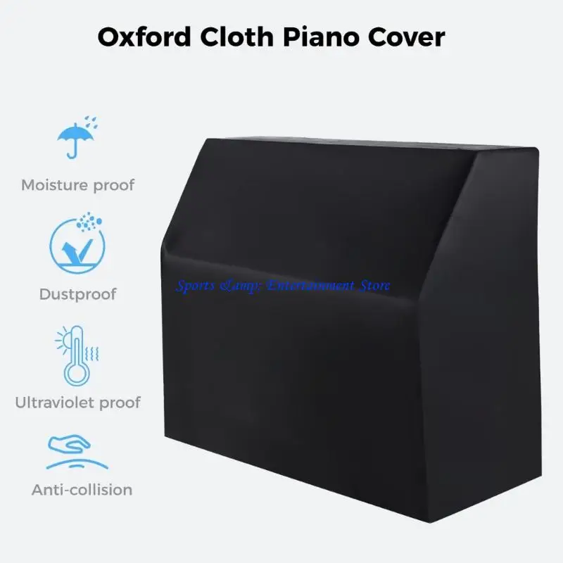 G7NF Premium Upright Piano Protectors Water Resistant Oxford For Enhances Safety