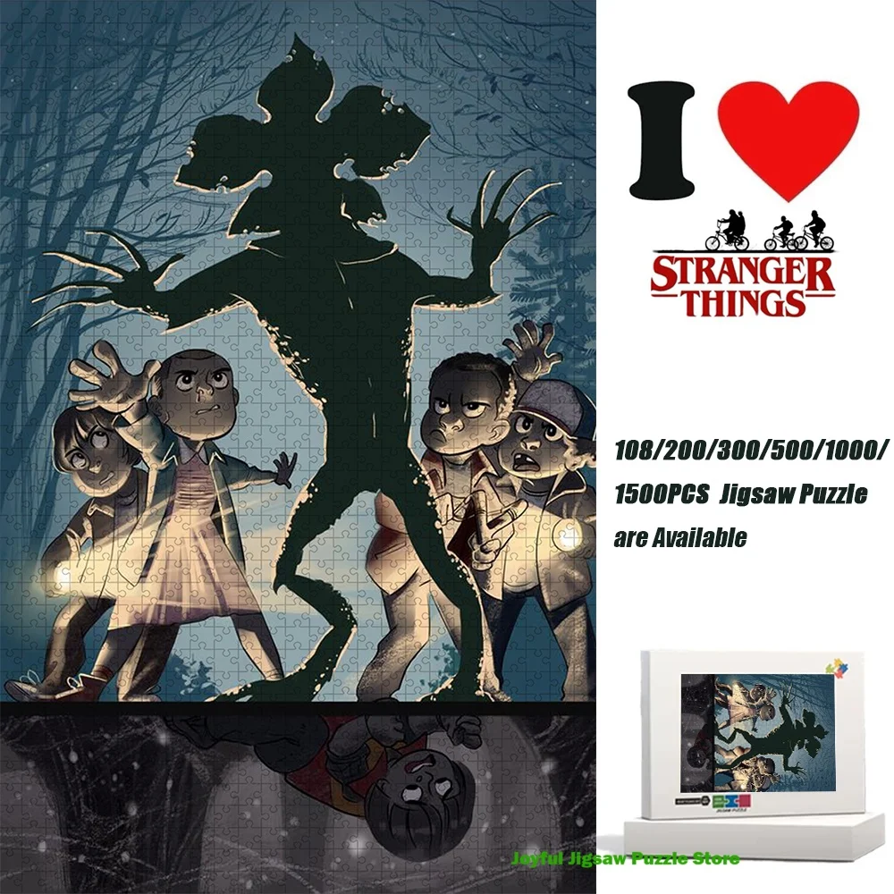 

Пазл «Очень странные дела»: развивающая игра-антистресс, идеальный подарок для детей и взрослых, украшение для дома