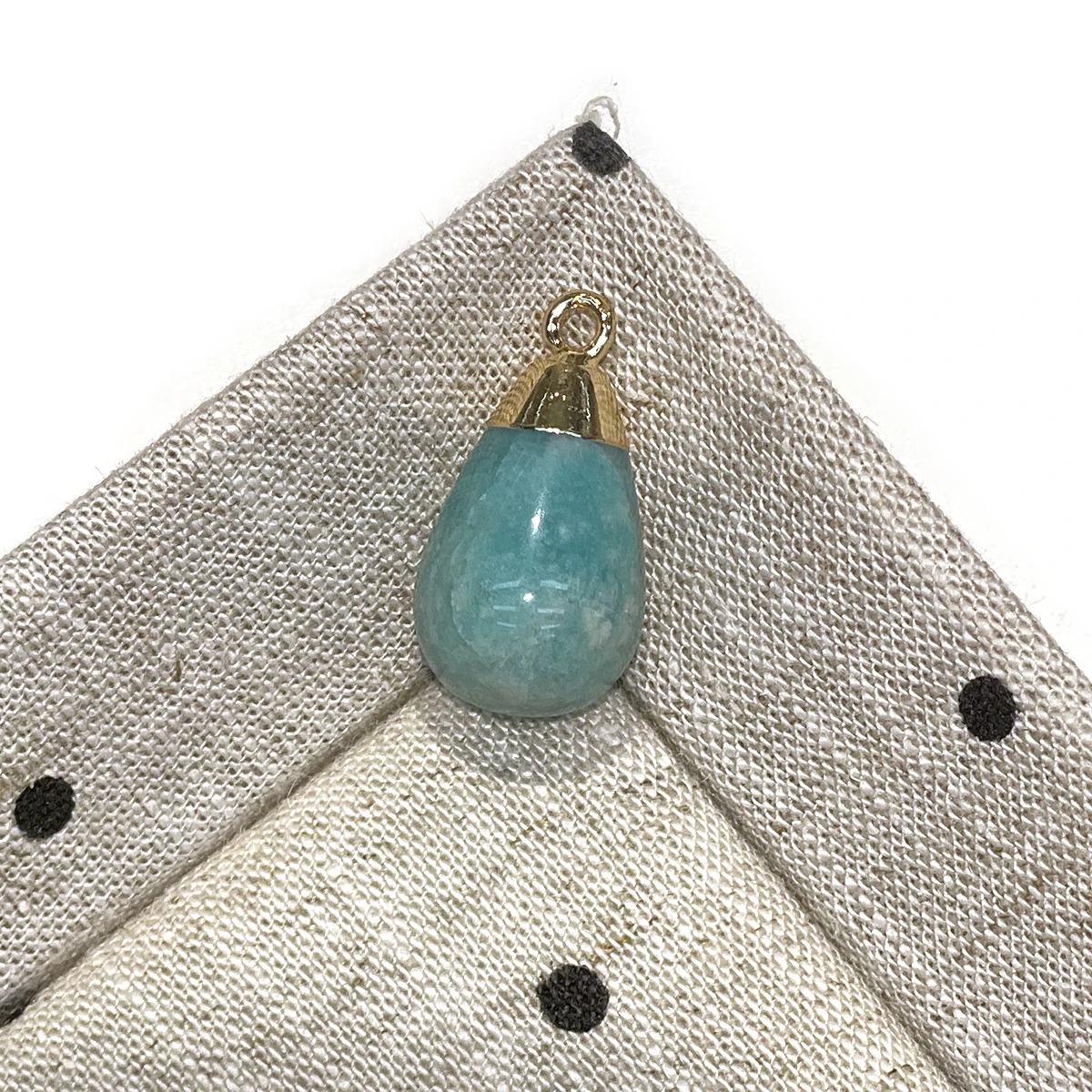 Earrings Pendant Natural Stone Flash Labradorite Drop Shaped Pendant 13x20mm For Jewelry Making DIY Necklace Earrings Accessory