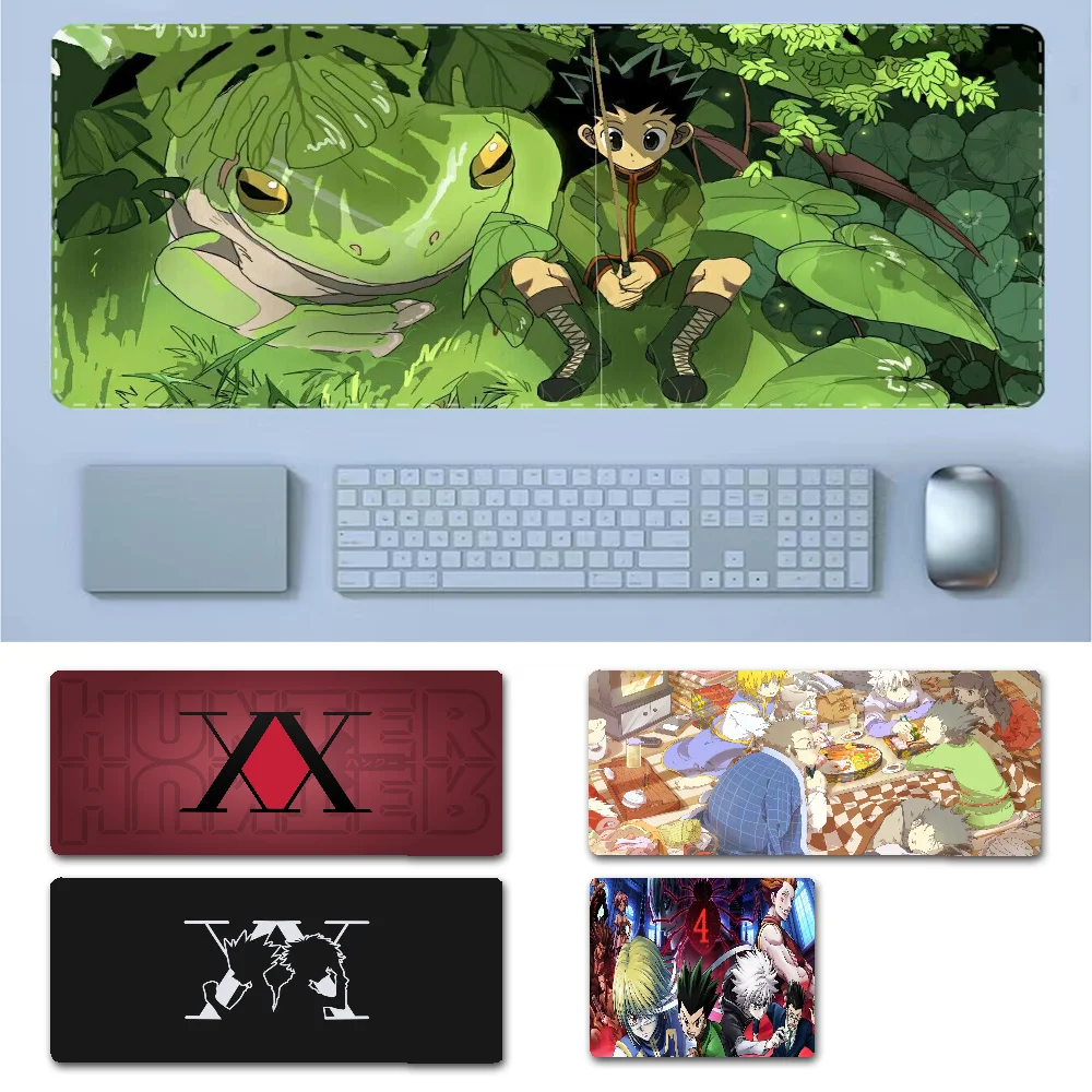 

Anime Hunter x Hunters Mousepad Boy Pad Laptop Gaming Mice Mousepad Size for Game Keyboard Pad for Gamer