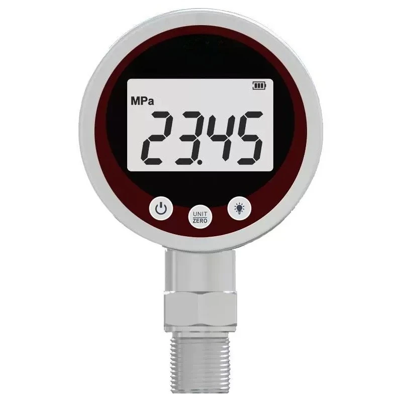 For Digital Electronic Pressure Gauge Smart Water Pressure Gauge Hydraulic Shockproof Vacuum Negative Pressure