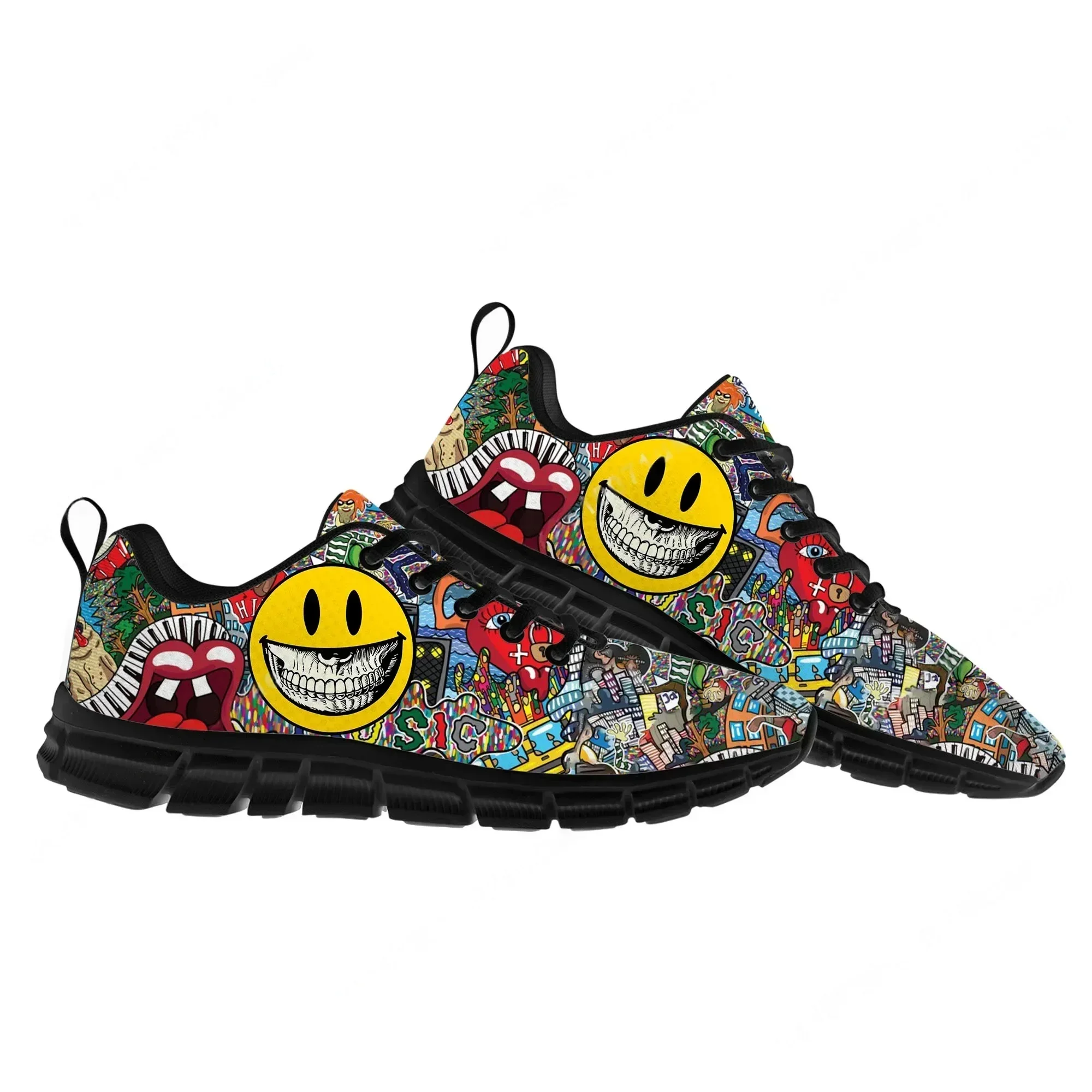 

street art graffiti Sports Shoes Mens Womens Sneakers Parent High Quality Sneaker Customize Shoe