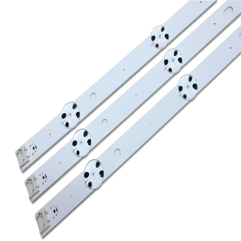 3 sztuk/zestaw 630mm lampki LED z podświetleniem 7LED dla LG 32 cal TV B1 B2-Type V13 6916L-1204A 6916L-1399A 32 la620v 32 ln575s