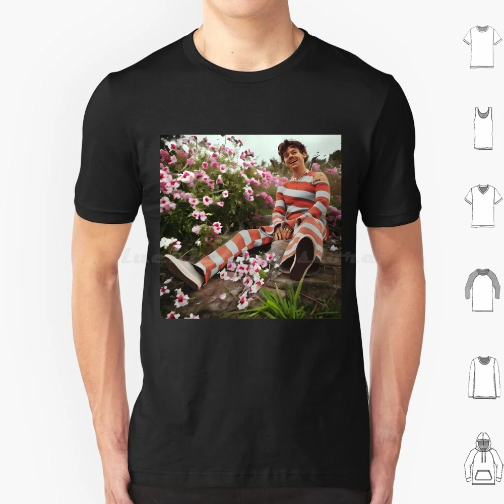 Poster T Shirt Big Size 100% Cotton Fine Line Harrys House Harry Music Styles Vintage Late Night Talking Cool Aesthetic As It