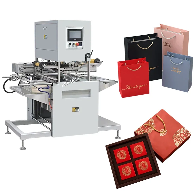 Hardcover Heat Bronzing Machine Logo Card Leather Embossing Printer Gold Silver Hot Foil Stamping Printing Machine for Paper