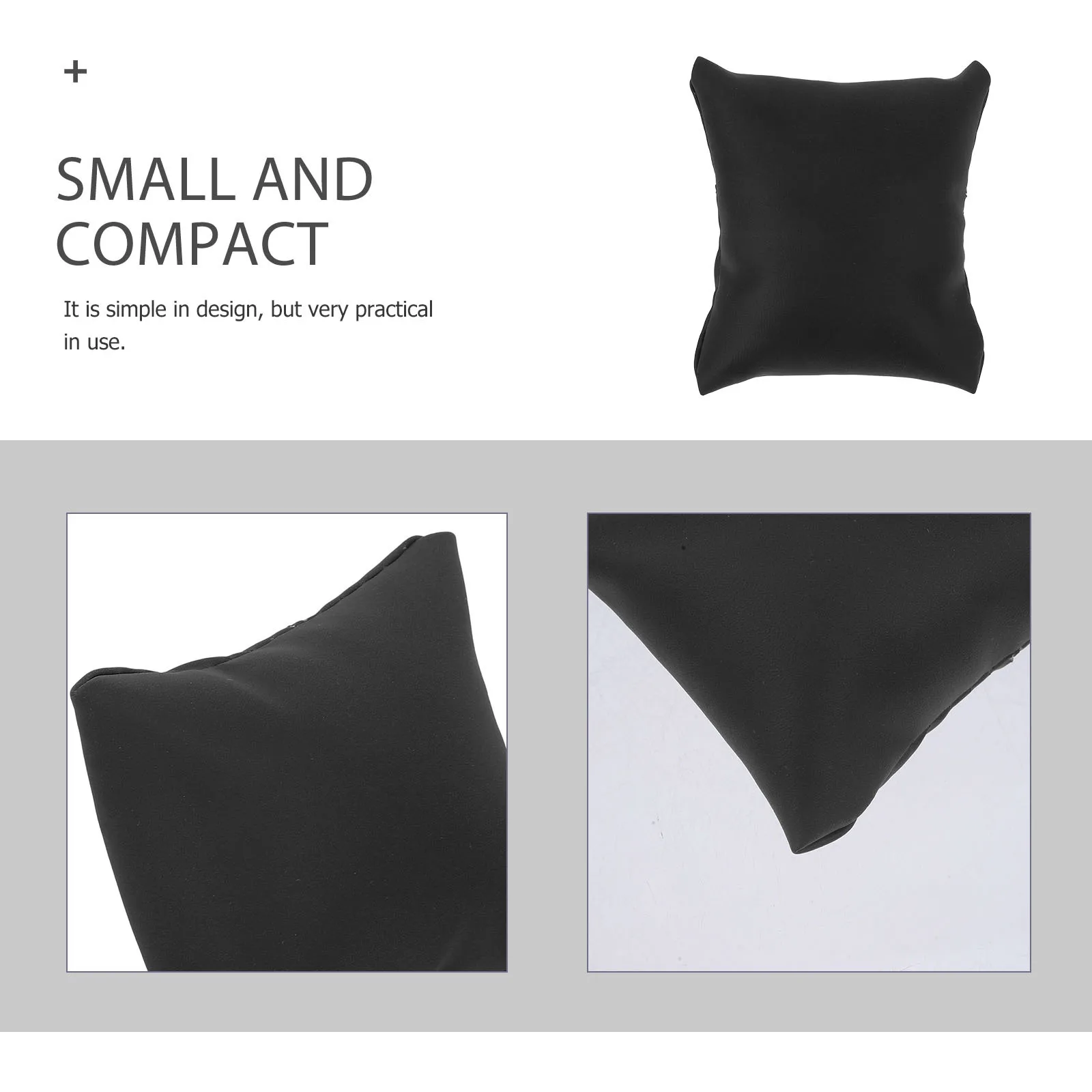 

6Pcs PU Watch Pillow Bracelet Display Cushion Comfortable Watch Holder Display Pads for Jewelry Shop Bracelet Pillows