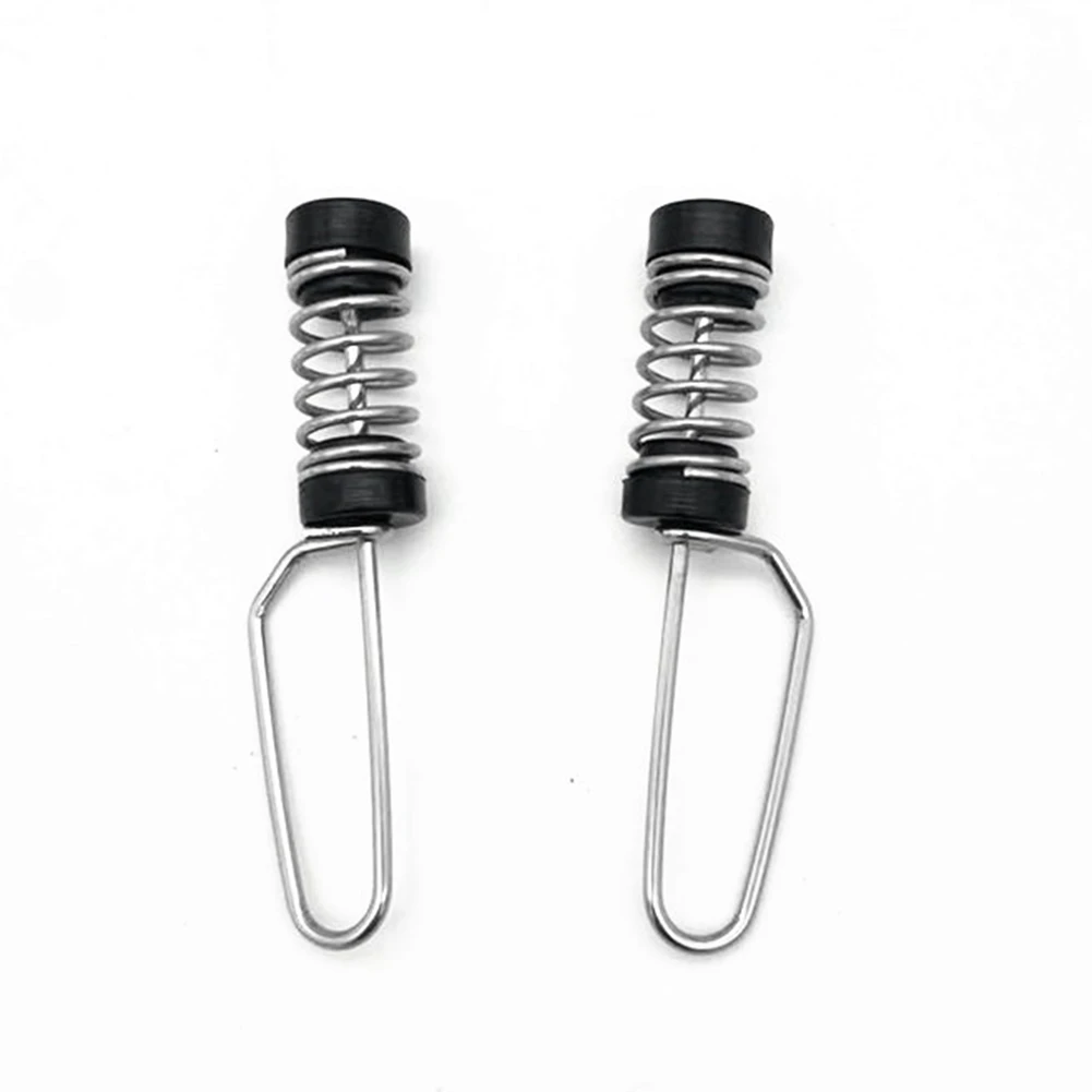 Y67A-Fishing Flag Clips Stainless Steel Marine Boat Flag Clips For Halyards Outrigger Lines Antennas Flagpole Rope