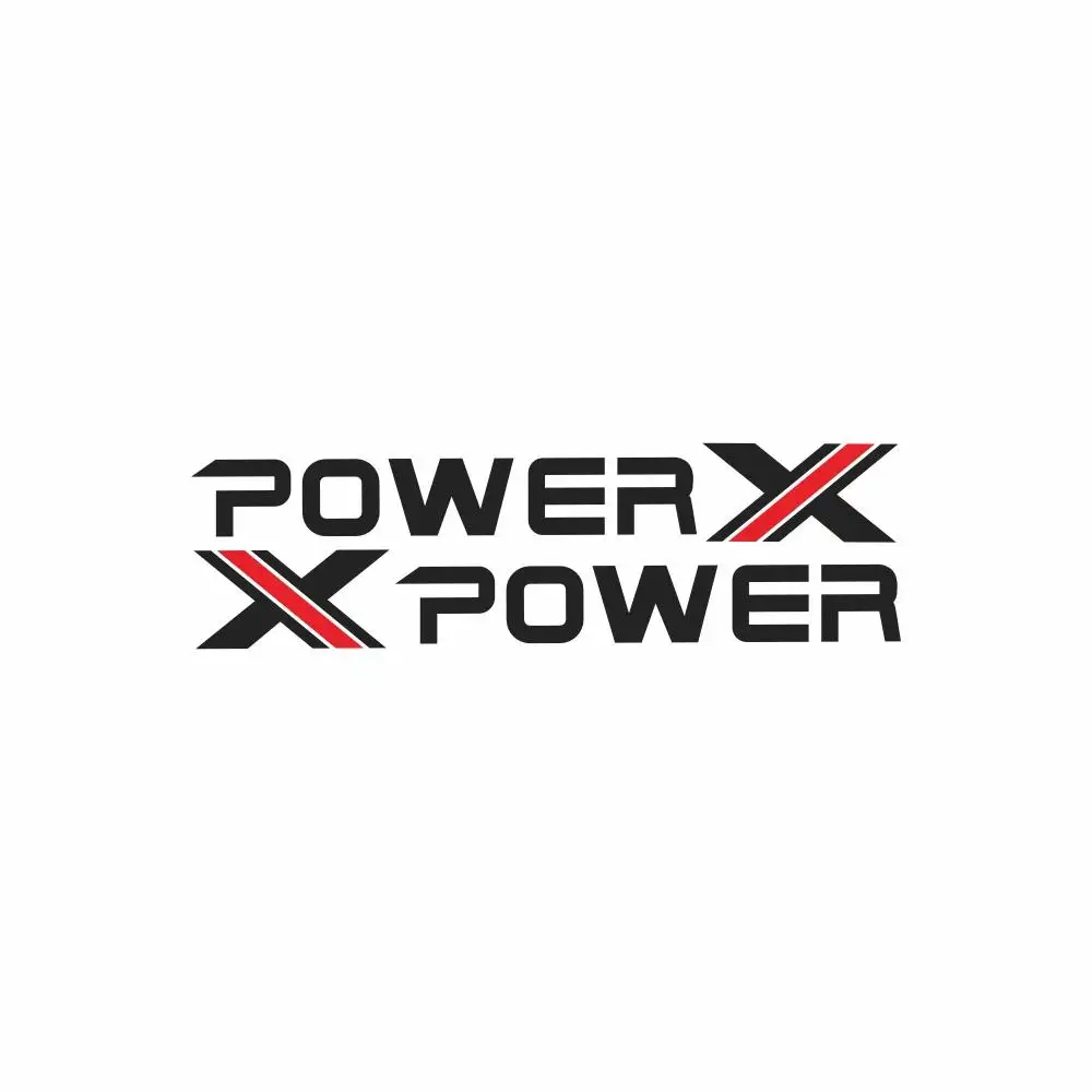 POWER X Vinyl Car Sticker for Autobody Hood Car Additions