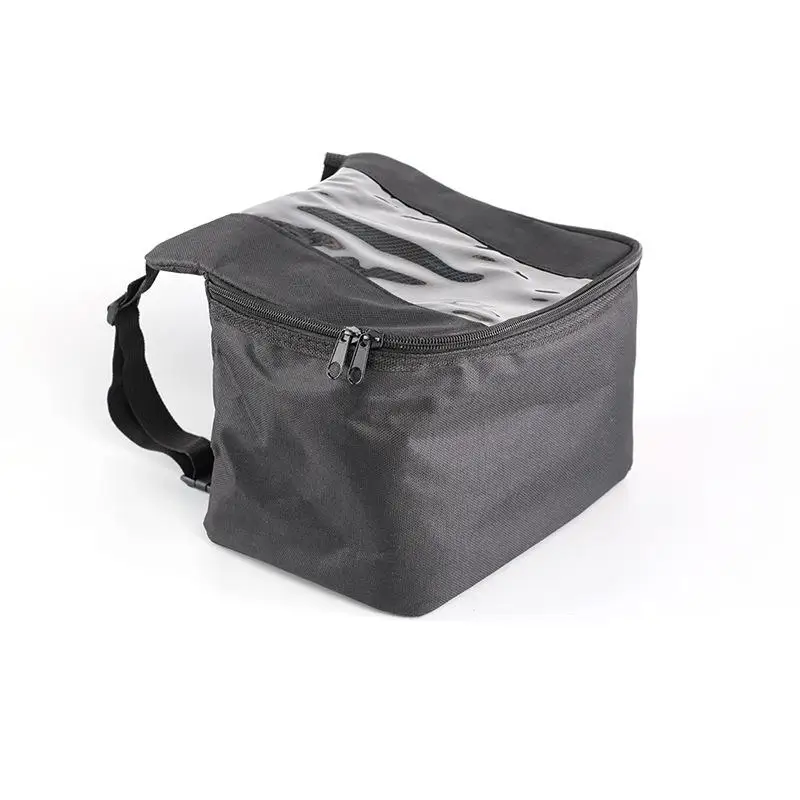 Handlebar Bag Waterproof Motorcycle Front Basket Oxford Cloth Storage Pouch for Biking and Daily Use