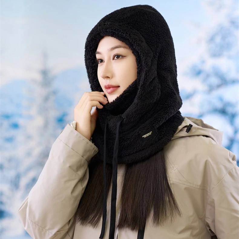 قناع وجه بالاكلافا شتوي دافئ مقاوم للرياح للدراجات النارية وركوب الدراجات من الصوف القطبي غطاء كامل للوجه قناع الوجه