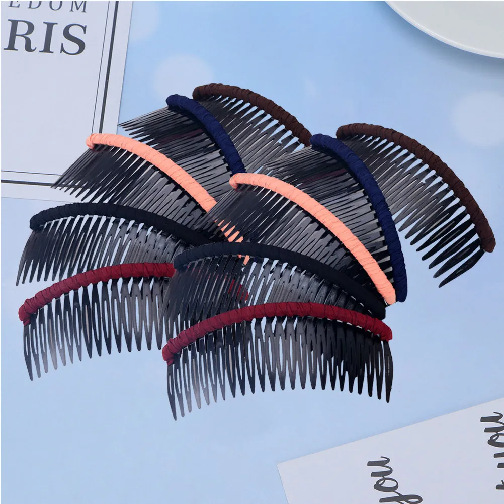 10Pcs Hair Comb Simple Stylish Hairdressing Comb Reduces Breakage Knots Portable Lightweight for Salon Home All Hair