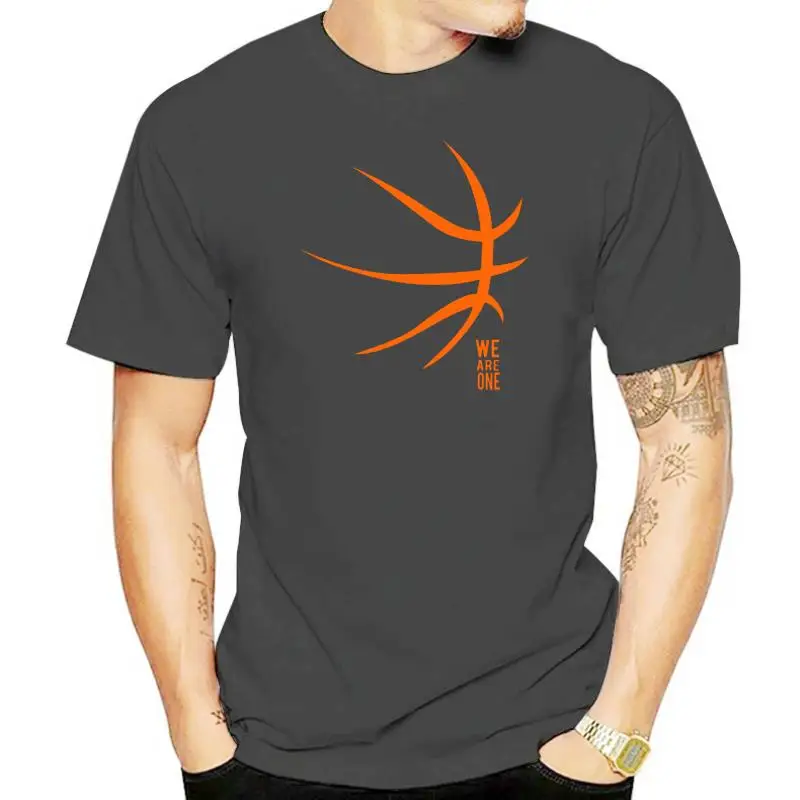 2022 Newest Letter Print T-Shirt Fashion T-Shirt Basketballer Fans Team We Are One Tee shirts