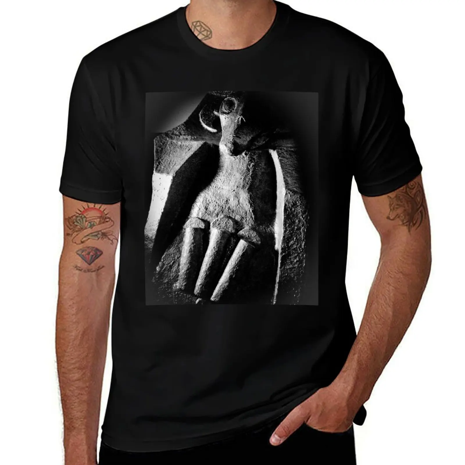 Alien Sarcophagus 02 Logograph T-Shirt Sun Protective Outdoor Tee Top T-Shirt