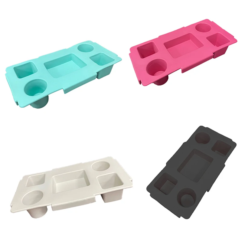 

EVA Top Cup Phone Holder Tray Soft Waterproof for Bogg Bag Cover Divider Cup Organizer Holder for Outdoor Beach Camping Travel
