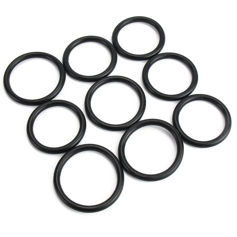 12pcs for Bosch 110 120 Denso Diesel Injector Solenoid Valve Fluorine Rubber Sealing Ring Common Rail O-Ring