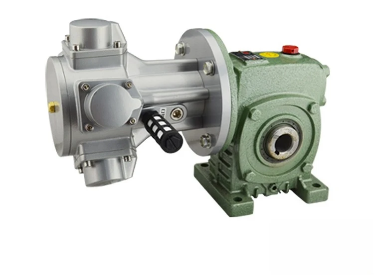 Pneumatic reducer pneumatic motor with iron shell worm gear reducer pneumatic motor