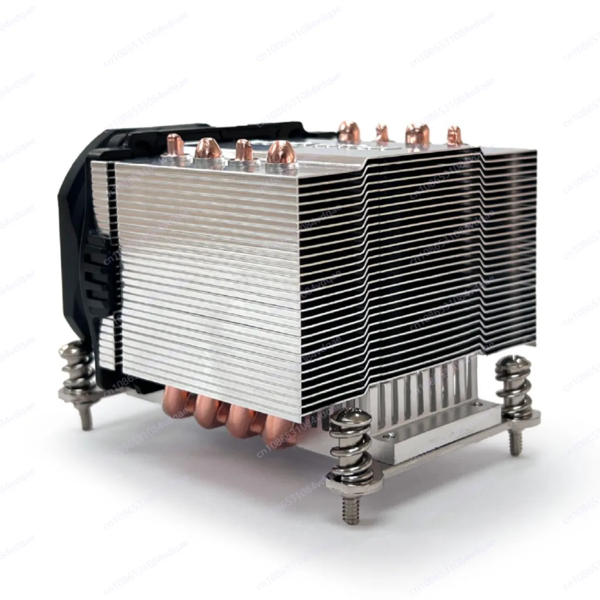 High-performance 2U server heatsink, rectangular design, compatible with 2011/2066 interface