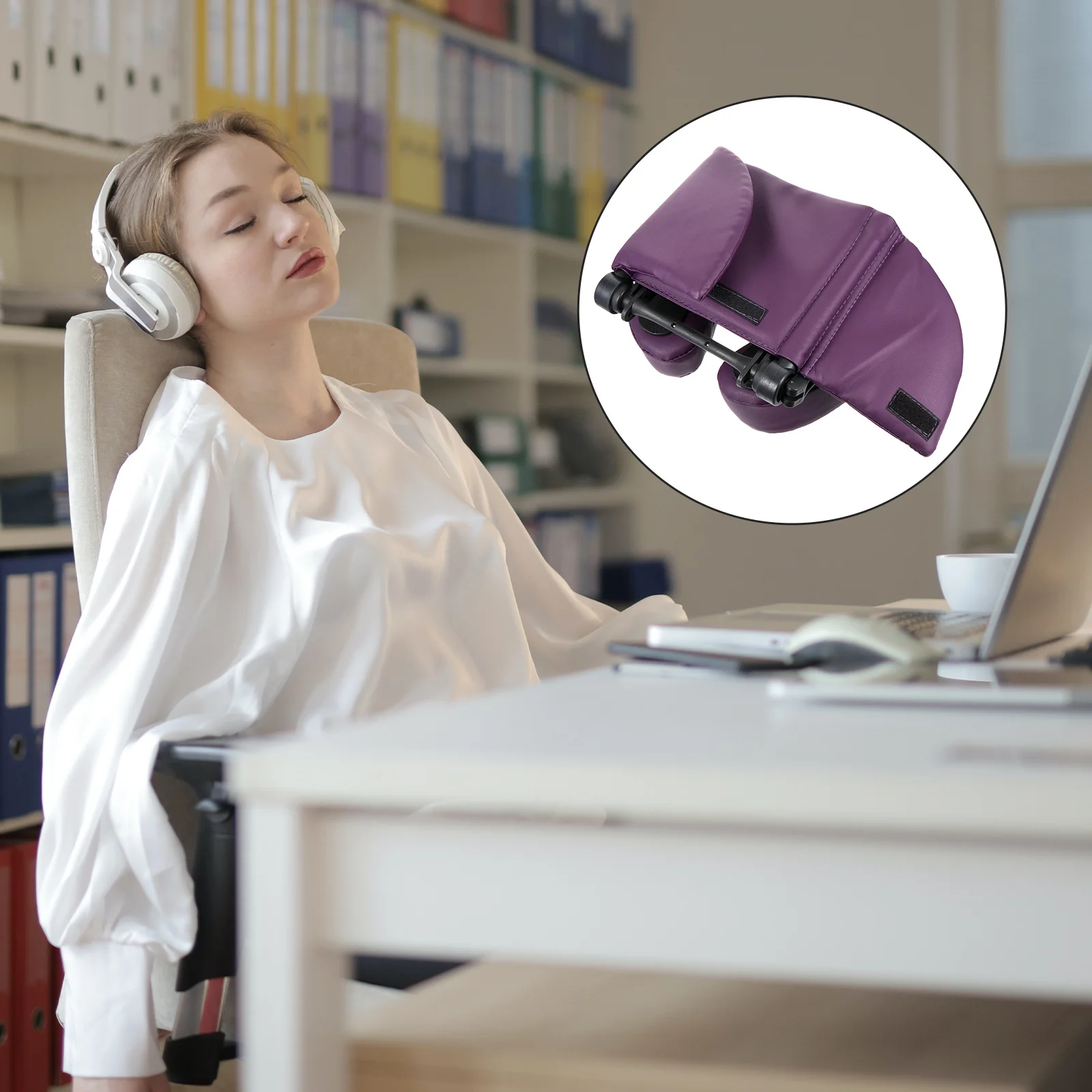 

1pc Facial Office Massage Cushion Head Bed Beauty Facial Bed Work Noon Nap Pillow Desk Cushion Nap Pillow Chair