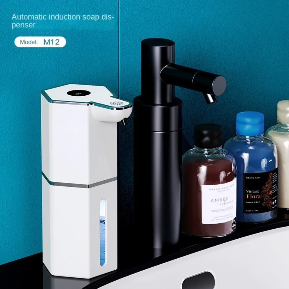 

360ML Automatic Induction Soap Dispenser Touchless with USB Rechargeable Hand Washer Dispenser Sensor Waterproof