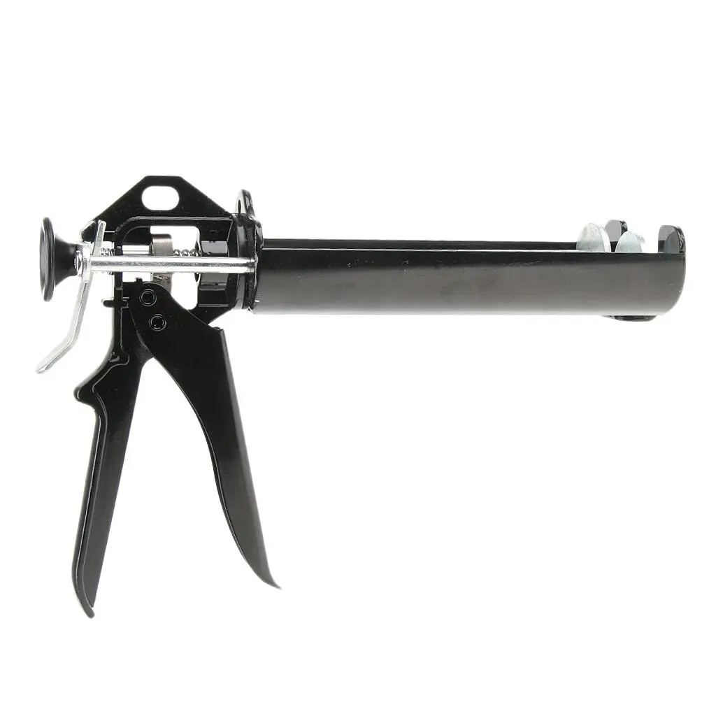 -Barrel Steel Caulk Sealant Dispenser for 400ml 1:1 Ratio Cartridges