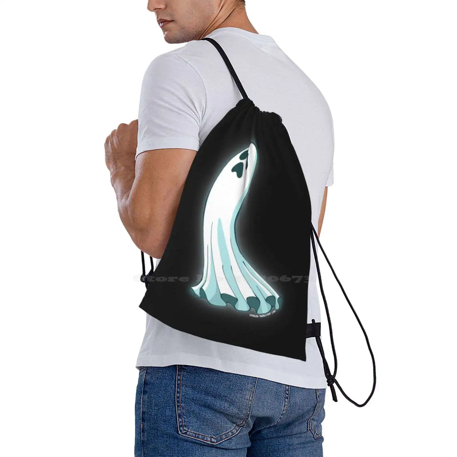 Wailing Willy Hot Sale Schoolbag Backpack Fashion Bags Sheet Ghost Wailing Willy Kraken Monster Lab Halloween Haunted Spooky