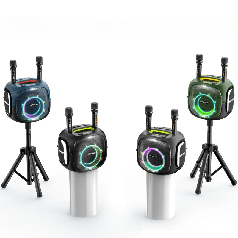Hopestar Partyone Ut 240W Grande Potenza Esterna Impermeabile Hifi Stereo Subwoofer Wireless Rgb Luce Portatile Karaoke Suono Con Microfono