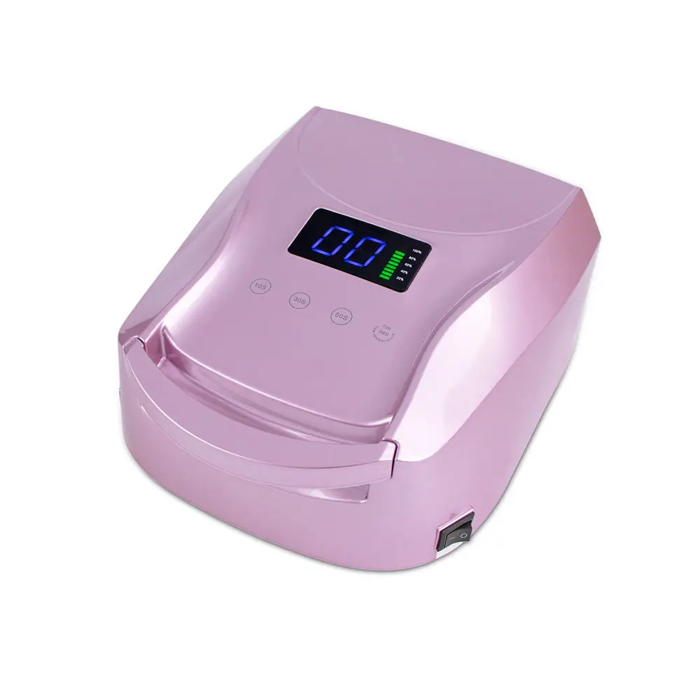 Professional Salon Use 96W Rechargeable Led UV nail light Lamp Nail Dryer