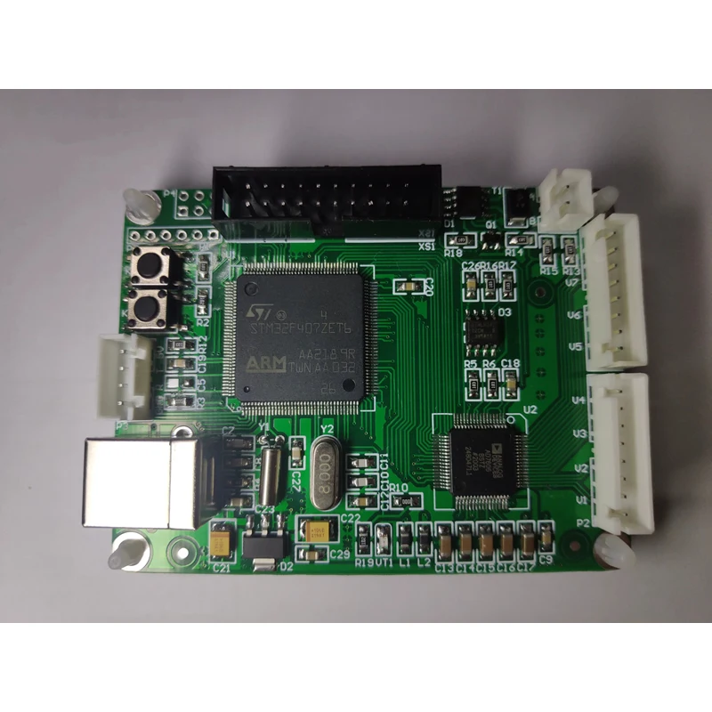 

AD7606 Synchronous 8-Bit 16 Bit ADC Acquisition Board Source Code and PCB Design Open Source