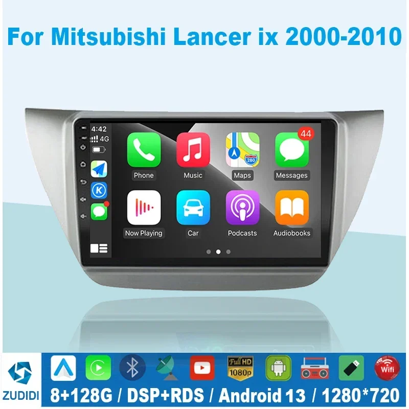 

2 Din Android 13 Car Radio Multimedia Video Player For Mitsubishi Lancer 9 CS 2000 - 2010 Navigation GPS 2din 4G Carplay Stereo