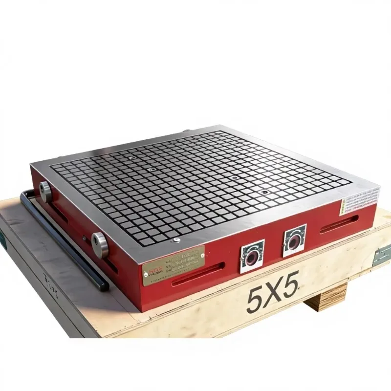 Suction Cup CNC Machining Center Grid-pattern Hardened Plate High-precision Oil-lubricated Ultra-strong Magnetic Table 40kg