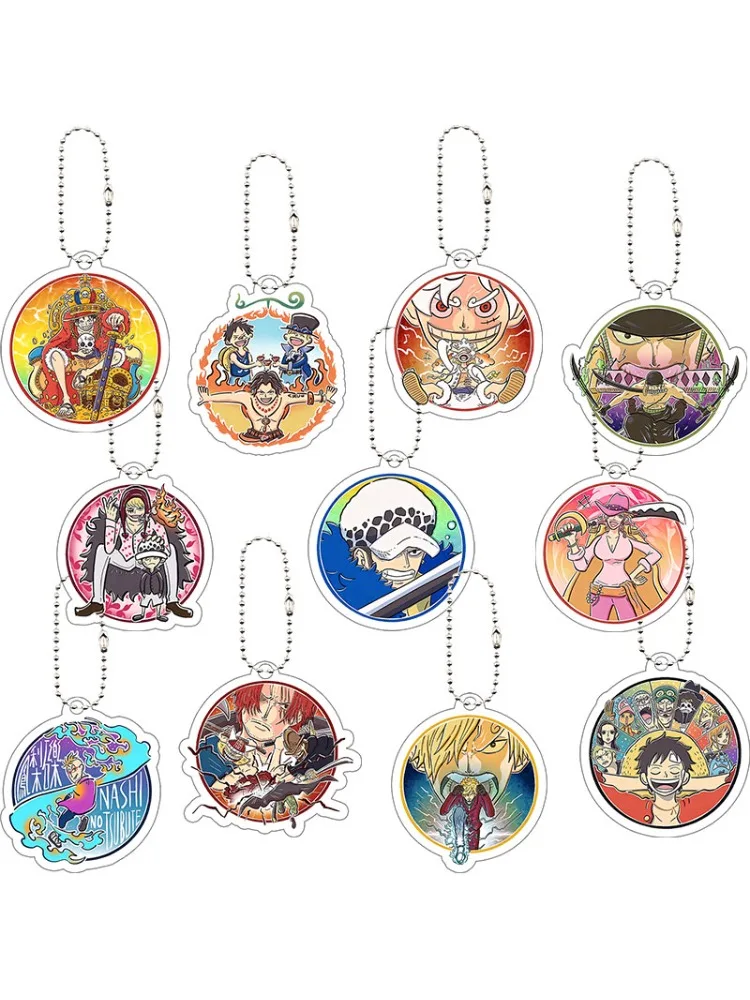 Shanks Yamato Roronoa Zoro OnePiece Acryl-Schlüsselanhänger, Taschenanhänger, Anime-Cartoon-Accessoire, Dekoration, Geburtstagsgeschenk