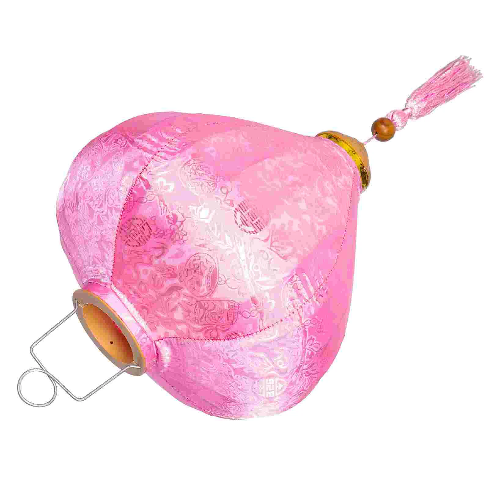 베트남 랜턴 생일 장식, 할로윈 호박 장식, 가벼운 결혼식, 오리엔탈 원단 랜턴, 아기 야외