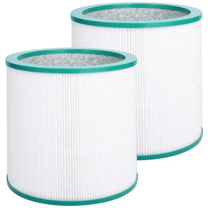 M17K 2 pacotes de filtro de substituição HEPA para Dyson TP00 TP02 TP03 AM11 Tower Purifier Pure Cool Link, peça de substituição 968126 -03