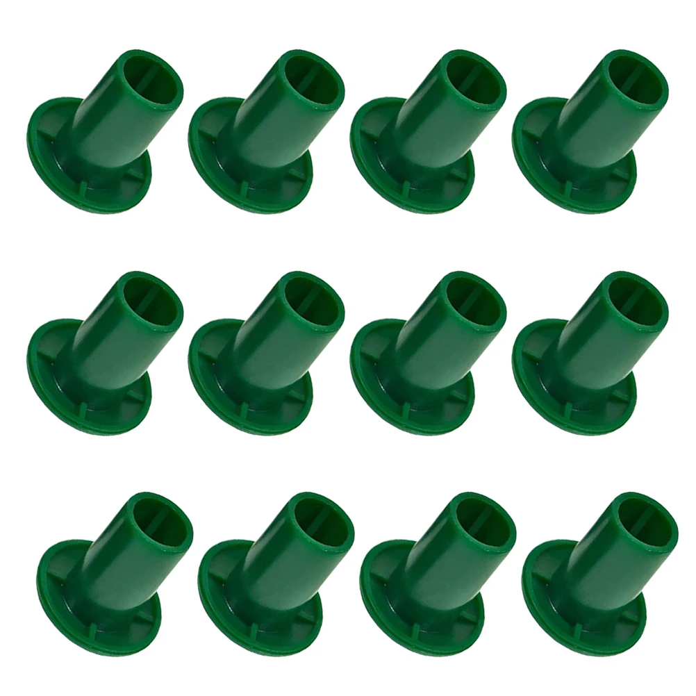 

12pcs Rattan Fence Corner Cover Hat Protective Caps for Bamboo Cane Stakes Garden Fence Plant Support Storage Tools