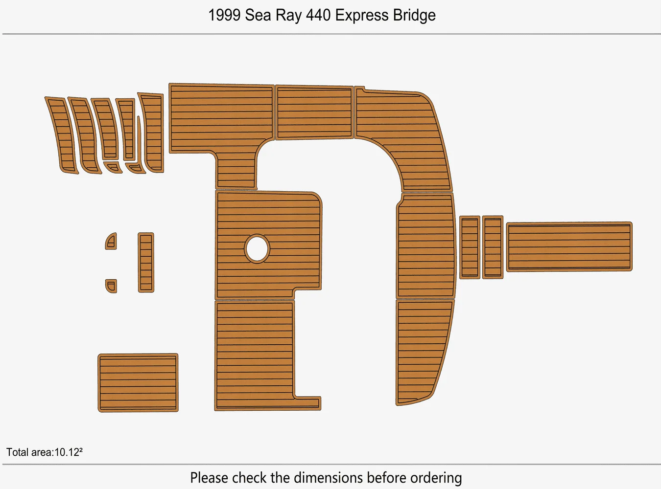 1999 Sea Ray 440 Express Bridge  1/4