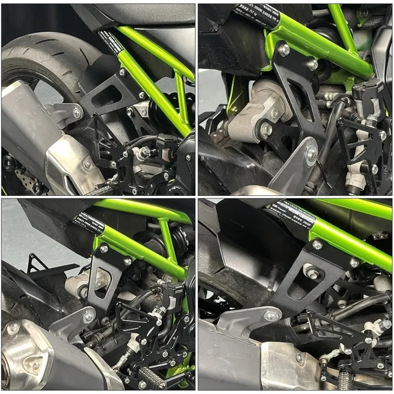 N26R-Blanking Plate For Motorcycle Rear Footrest For KAWASAKI ZR900 Z900SE Exhaust Bracket Hanger