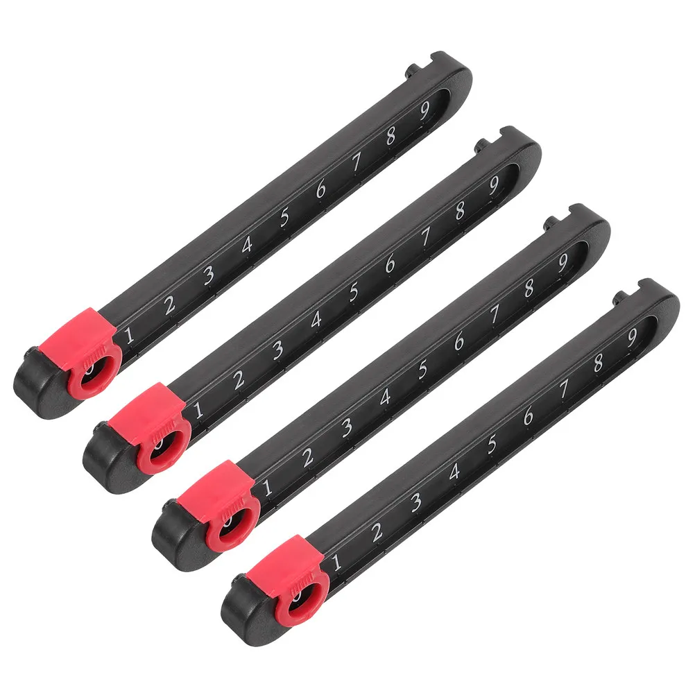 

Набор из 4 счетчиков очков для настольного футбола с тактильной функцией клика, аксессуары для футбольного стола