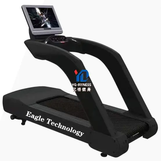 

High Quality Commercial Running Treadmill for Fitness Club Manual Treadmill Professional Gym Training Equipment Gear
