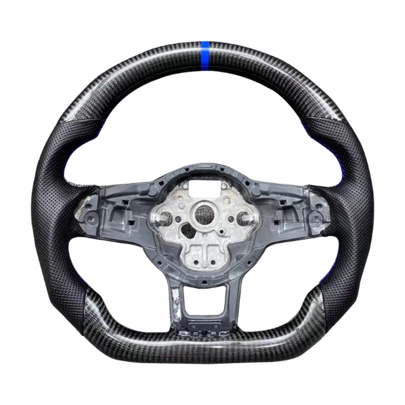 

Качественный оптовый кожаный карбон для Volkswagen R-line Passat Golf Jetta Tiguan Polo Bora Arteon 2010-2025, автомобильный руль