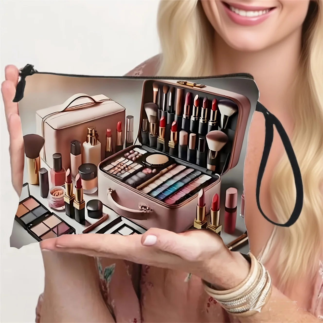 Cosmetic Skincare Organizer Bags Makeup Bags Toiletry Bag Daily Essentials Small Item Storage Snack Bag Pouch for Women