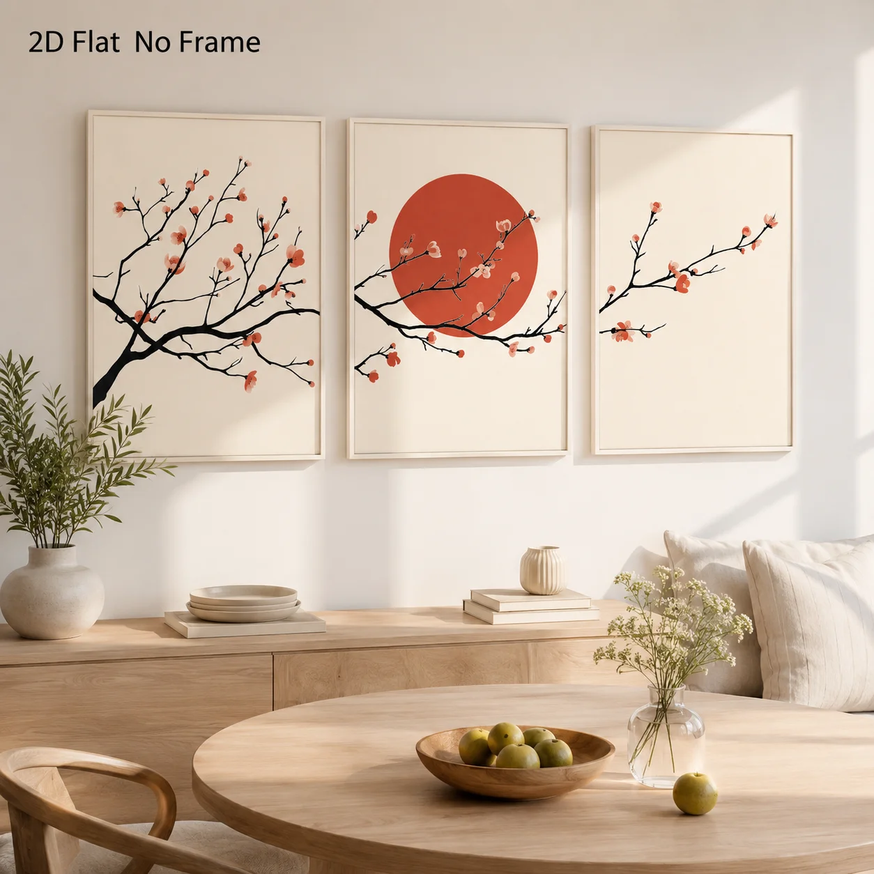 Juego de 3 Pósters Triples con - Japanese Zen Lifestyle reseña y precio