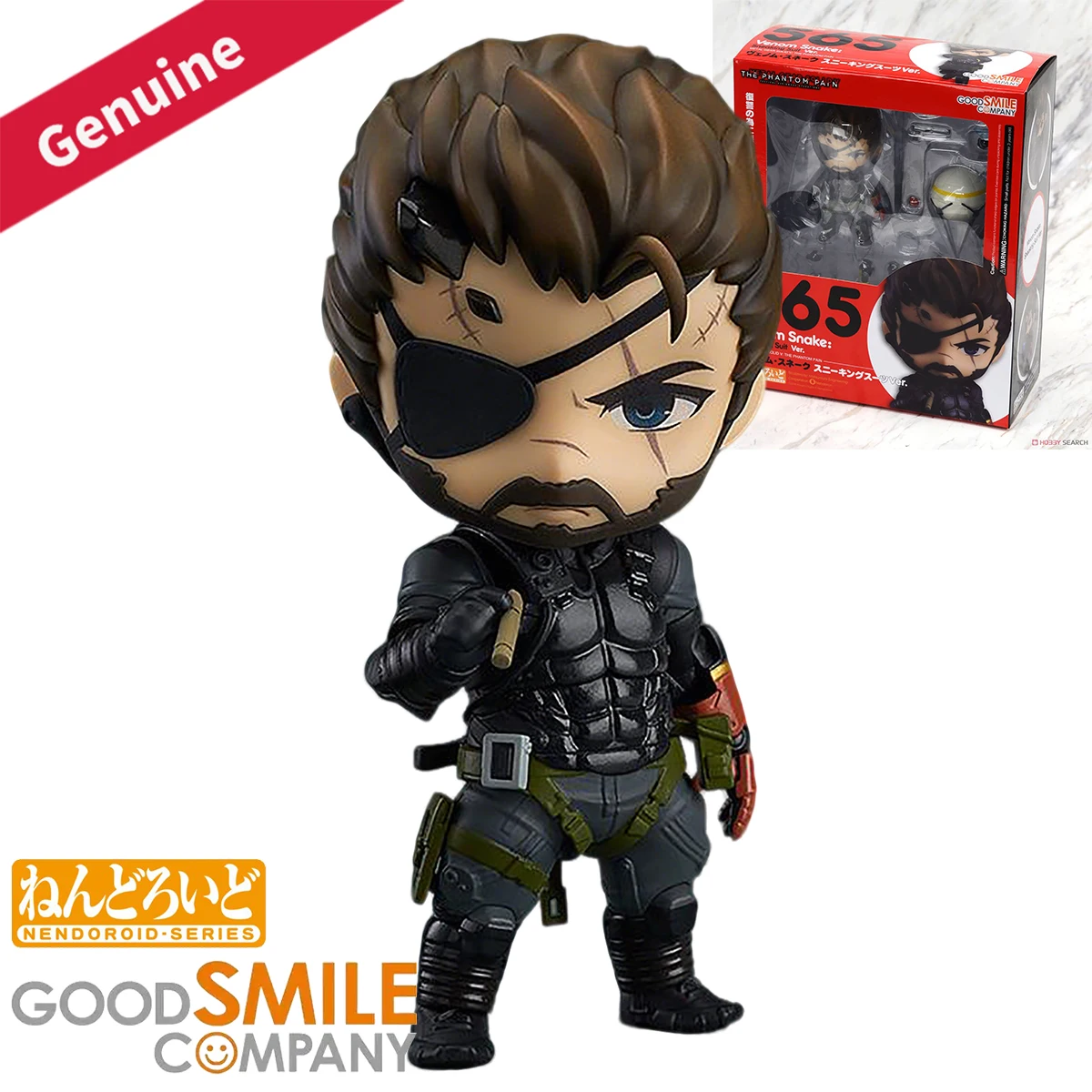 

Оригинальные фигурки Good Smile Company Nendoroid (коллекционные куклы) # 565) Metal Gear Solid V: The Phantom Pain Костюм Венома Снейка для преследования