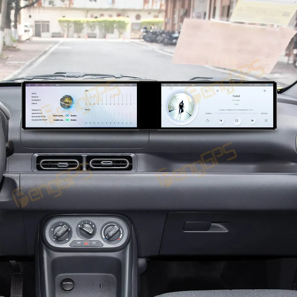 Car Accessories Radio For Wuling Hongguang EV 2025-2026 Android Auto GPS Navigation Multimedia Stereo Receiver Head Unit