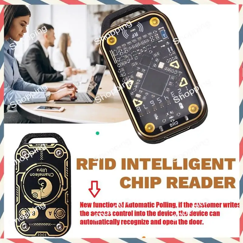 

M20K Chameleon Ultra RFID Smart Chip Reader+UID Keychain Smart Card Emulator NFC Duplicator 125Khz 13.56Mhz ID IC Card Decode