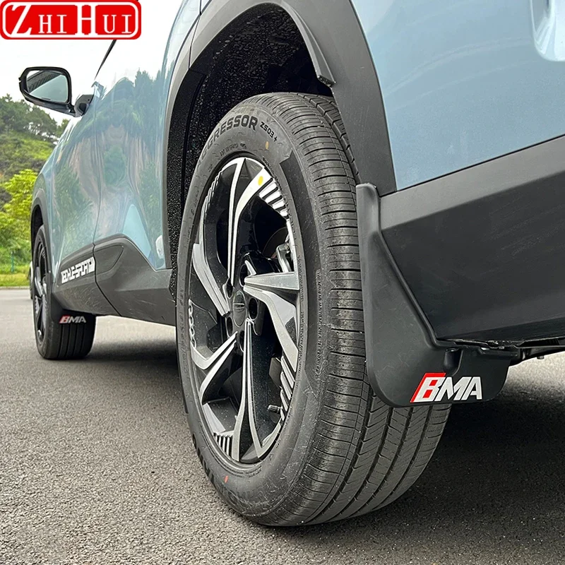 For Geely Cityray 2024 2025 Car Styling Mudguards Plastic Fender Cover Rear Wheel Linining Mud Flaps Guard Cover Accessories