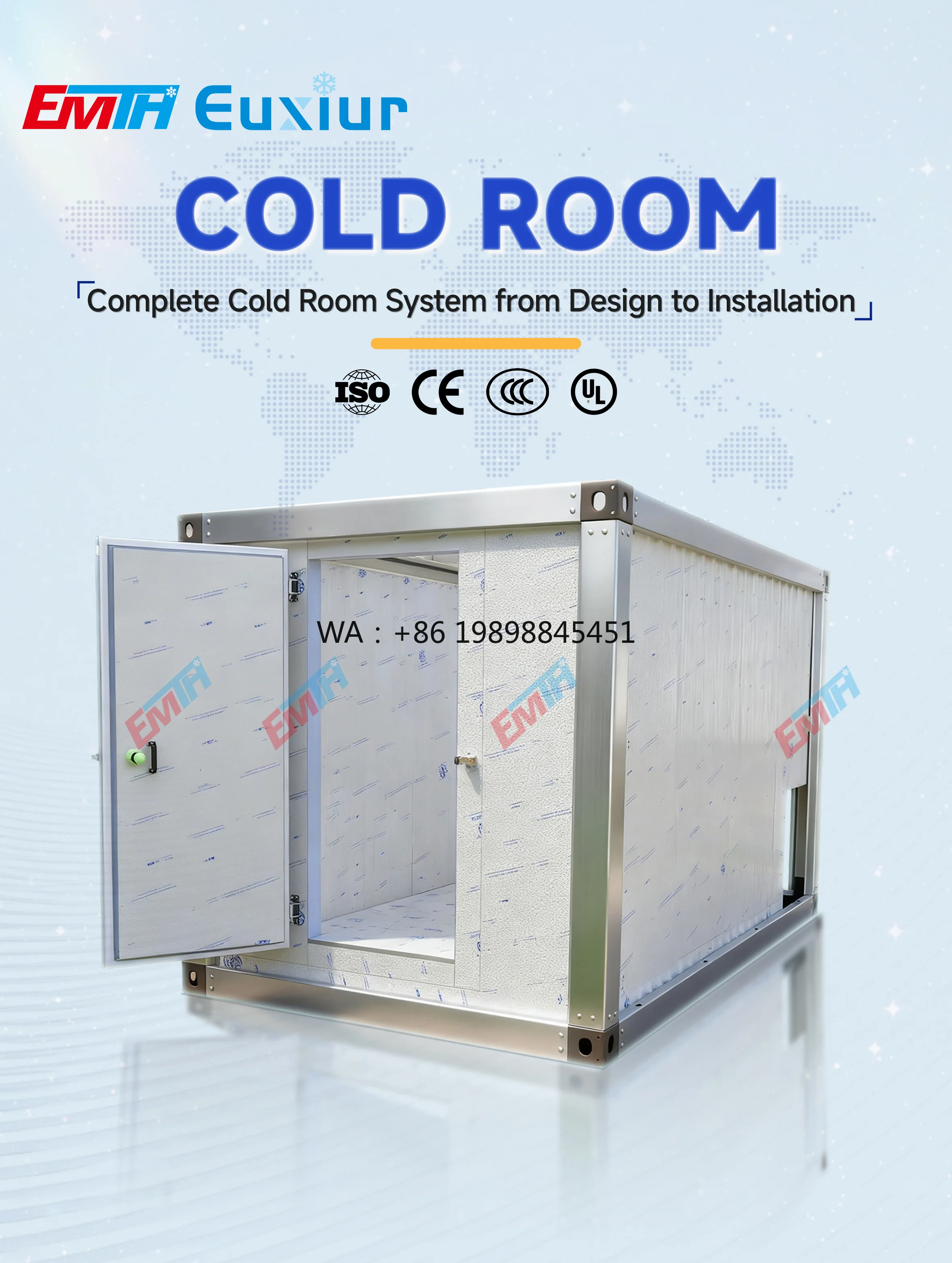 Cold Storage for Preservation Cold Room for Farms Orchards Flower Markets Hot-selling New Energy