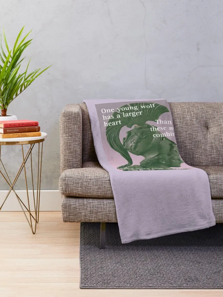 The wisdom saga Epic the musical Little wolf poster Throw Blanket Nap Picnic Summer Beddings Bed Blankets