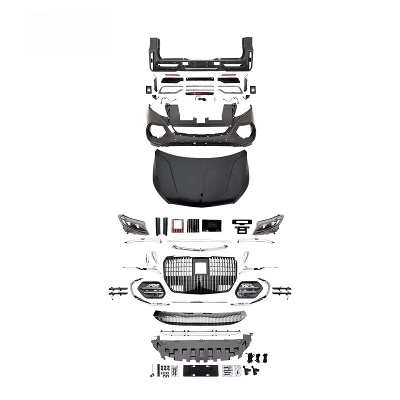 Factory  V W447 MPV Convert Kit Grill Bumper Headlamp Hood Accessories for 2016-2024 Benz V W447 Vito Viano Body Kit